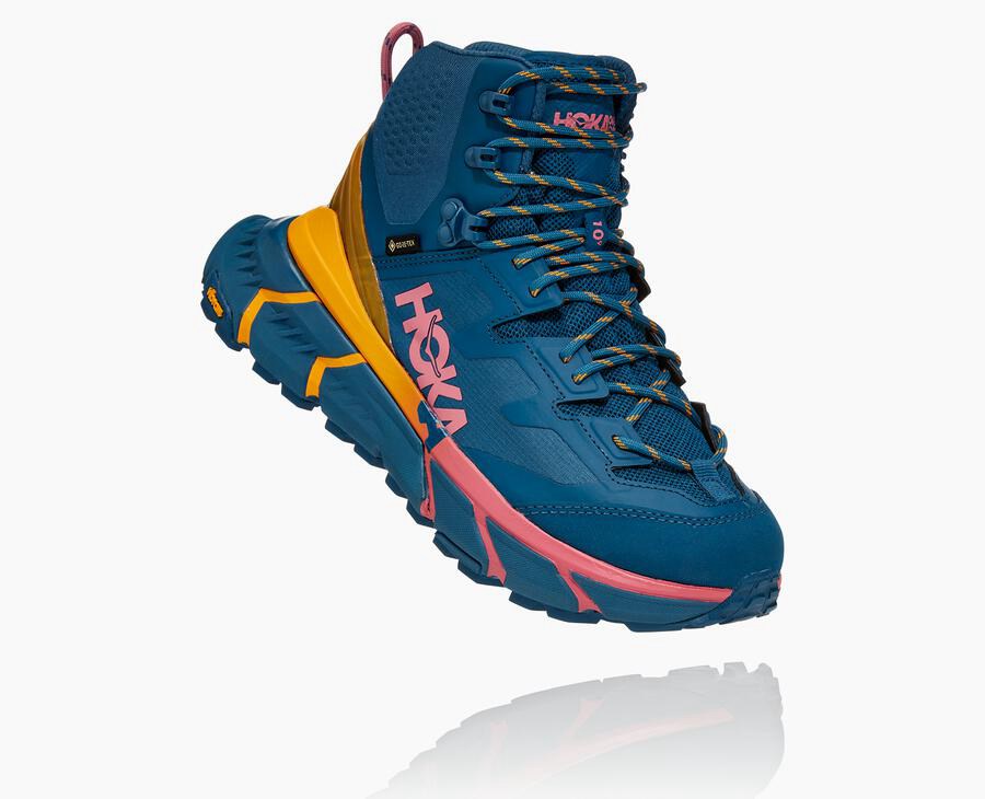 Sapatilhas Hoka One One Feminino Azuis - Tennine Hike Gore-Tex - 178-IRNKGL